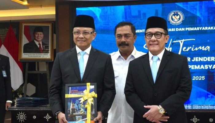 Yuldi Yusman Gantikan Saffar M Godam sebagai Plt Dirjen Imigrasi