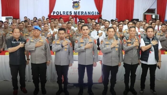 Kunjungi Polres Merangin, Kapolda Jambi: Jaga Nama Baik Polri
