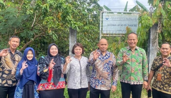 Tinjau Aset Tanah, Kakanwil dan Sekretaris Itjen Kemenkumham Siapkan Pembangunan Kantor Baru di Jambi