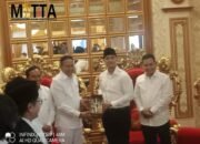 Ketua Umum PSI, Kaesang Pangarep Bersilaturahmi ke Rumah Dinas Wali Kota Malang