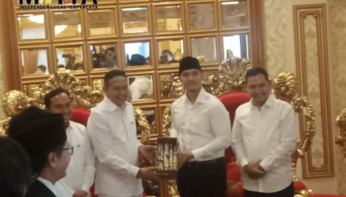 Ketua Umum PSI, Kaesang Pangarep Bersilaturahmi ke Rumah Dinas Wali Kota Malang