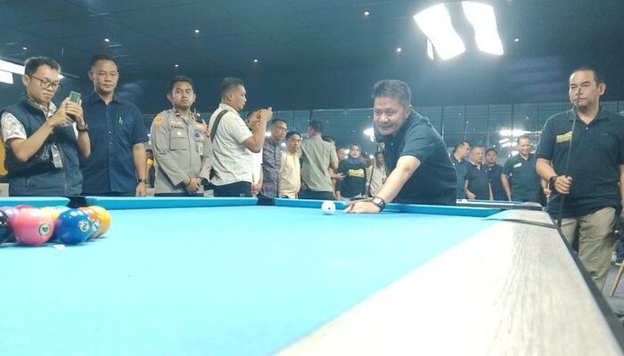 Relung Billiard Challenge 2025 Kapolda Sumsel Cup, Gubernur Sumsel : Diharap Bisa Seleksi Atlet Muda