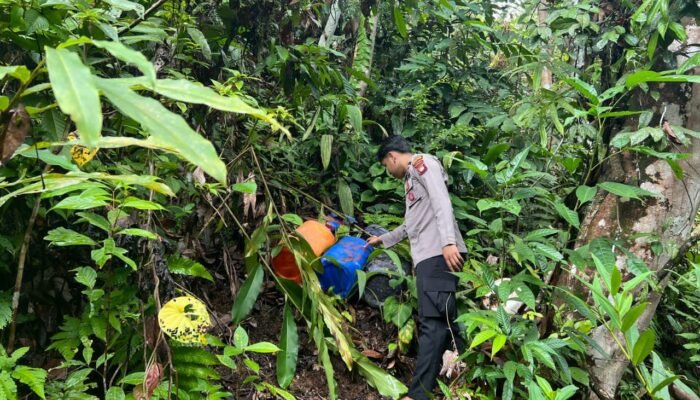 Polres Kapuas Hulu Bersama Tim Gabungan Amankan Barang Bukti PETI