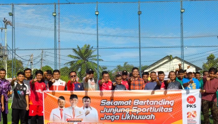 Antusias ‎DPD PKS Semarakkan Turnamen Mini Soccer PKS Sumbar, Dalam Milad PKS ke-23