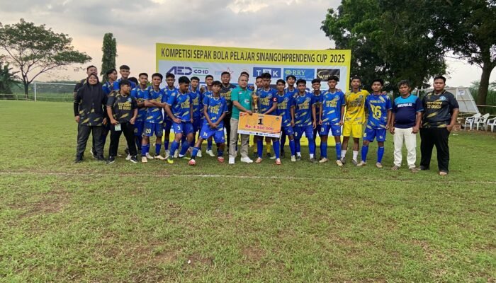 TNI-Polri Amankan Grand Final Turnamen Sepakbola Pelajar Sinangohprendeng Cup 2025