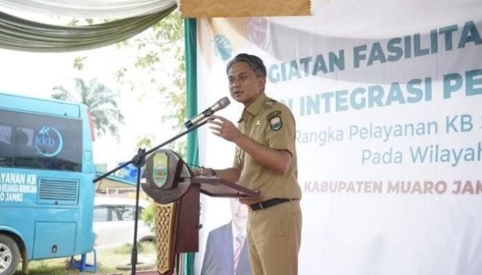 Wabup Muaro Jambi Hadiri Fasilitasi Intensifikasi Pelayanan KBKR di Desa Suko Awin Jaya
