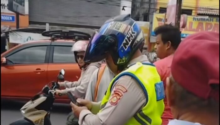 Viral, Pengendara Melawan Arus Protes Ditilang
