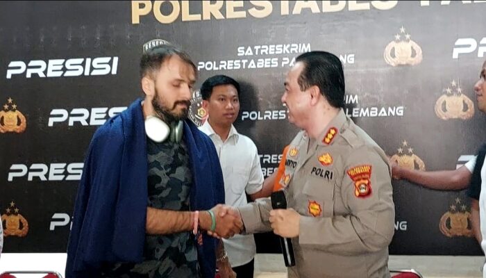 Warga Rusia Apresiasi Polrestabes Palembang