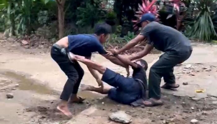 Dendam Diusir dari Rumah, Temu Siram Bagus Dengan Air Keras