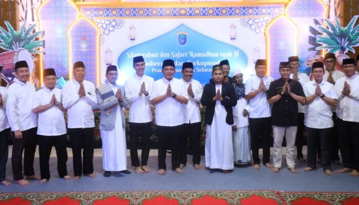 Safari Ramadhan Bersama Masyarakat OKI, Herman Deru Minta Pemkab OKI Jaga Stabilitas Bahan Pokok