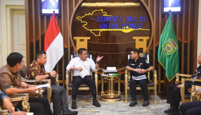 Gubernur Herman Deru Apresiasi PT KAI Mendorong Pertumbuhan Ekonomi Sumsel Melalui Pengembangan Infrastruktur Jalur KA Logistik