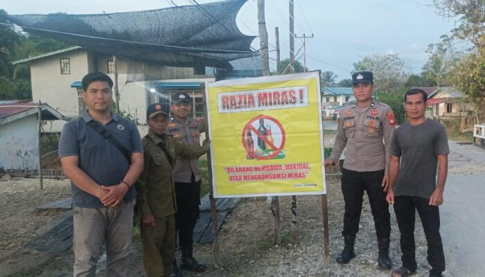 ‘Minol’ Merebak di Kalangan Anak Bawah Umur, Ini Langkah Polsek Jongkong