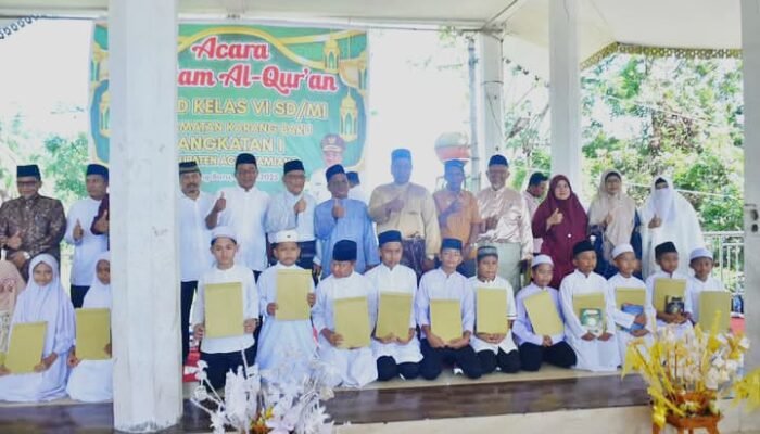 Wow, Hardiknas di Aceh Tamiang di Sambut Khataman Qur’an, Ismail Sebut Mari Ciptakan Generasi Cinta Al-Qur’an