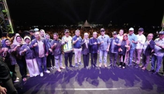 Wabup Ardani Resmi Tutup Malam Puncak HUT Ogan Ilir Ke-21