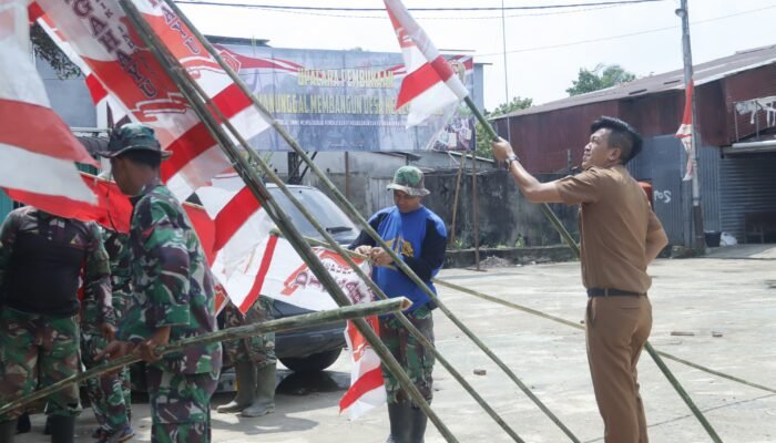 Kades Purun Kecil Ungkap Rasa Syukur Saat Persiapan Pembukaan TMMD ke-124 Wilayah Mempawah