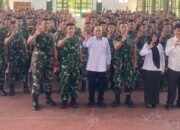 Kakanwil Kemenkumham Jambi Beri Penguatan HAM kepada 450 Prajurit TNI Batalyon 142/KJ Jelang Penugasan ke Perbatasan RI-PNG