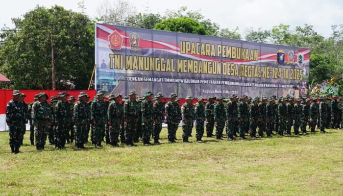 Dandim : TMMD Kemanunggalan TNI dengan Rakyat