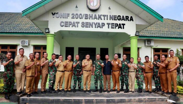 Pemkot Palembang – Yonif 200 Raider Jajaki Kerja Sama Bina Siswa Bermasalah