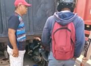 Kecelakaan di Tempino, Pengendara Motor Tabrak Truk Batubara