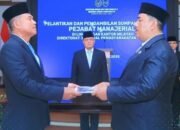 Kakanwil Ditjenpas Jambi Lantik Dua Pejabat Baru