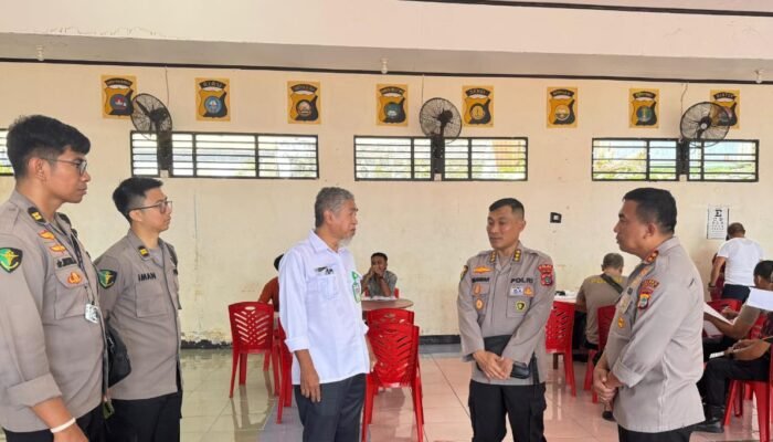 Demi Pelayanan Maksimal, Polres Fakfak Gelar Pemeriksaan Kesehatan Berkala