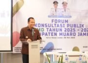 Bupati Muaro Jambi Resmi Buka Forum Konsultasi Publik RPJMD 2025-2029