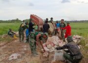 Akselerasi Pembangunan : Satgas TMMD Kejar Target Rabat Beton di Hari Keempat