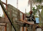 Tembok Harapan Mulai Tersusun, RTLH di TMMD Mempawah Masuki Tahap Batako