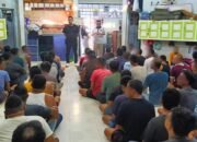 Ciptakan Lapas Aman dan Kondusif, KPLP dan Kamtib Lapas Jambi Gelar Razia Rutin