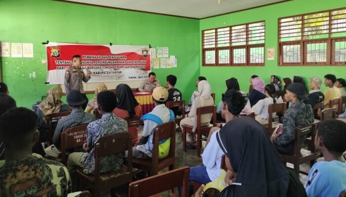 Cegah Kekerasan, Polres Fakfak Gelar Penyuluhan Perlindungan Terhadap Anak dan Perempuan