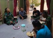 Dansatgas TMMD Ngariung Bareng Warga