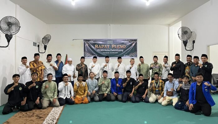 Sah, Kiai Abdul Malik Syafei Pimpin PCNU Kota Palembang