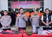 Operasi Pekat II Siginjai 2025, Polda Jambi Ungkap 10 Kasus Premanisme dan Tetapkan 32 Tersangka