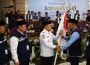 Gubernur Al Haris Lepas Kloter BTH 16, Pemprov Jambi Gelontorkan Rp32 Miliar untuk Transportasi Jemaah Haji