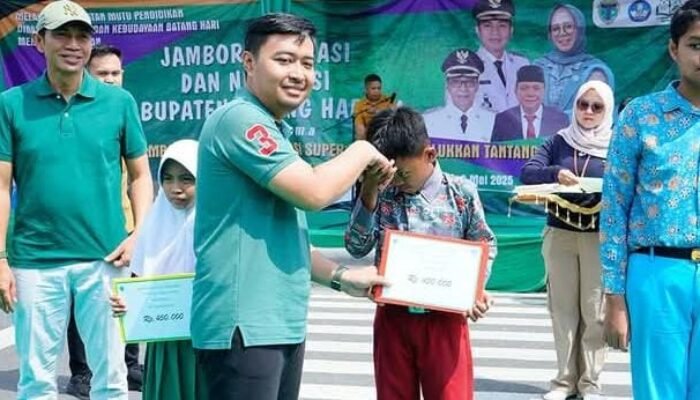 Ketua DPRD Batanghari Hadiri Jambore Literasi Numerasi SUPER TANGGUH 2025