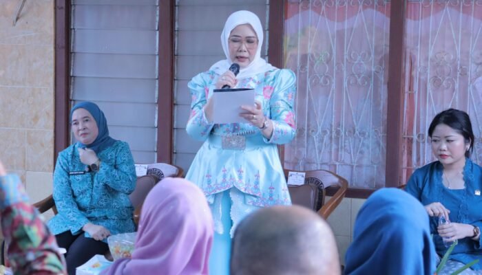 Dewi Sastriani Bersama Febrita Lustia Kunjungi Posyandu Berstandar 6 SPM