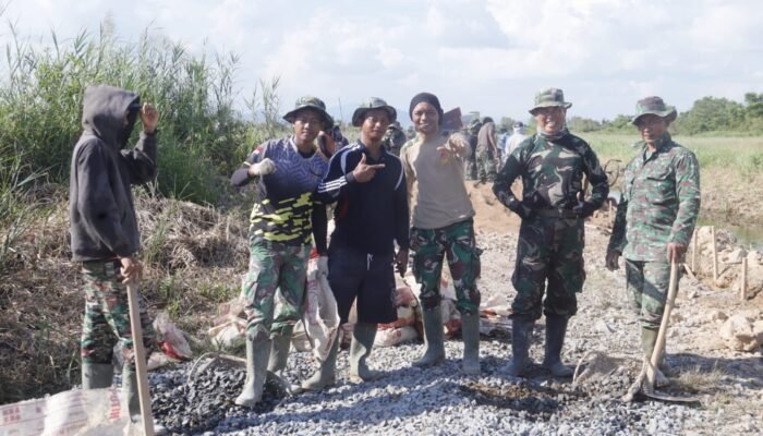 Satgas TMMD Kodim 1201 Mempawah Semakin Solid