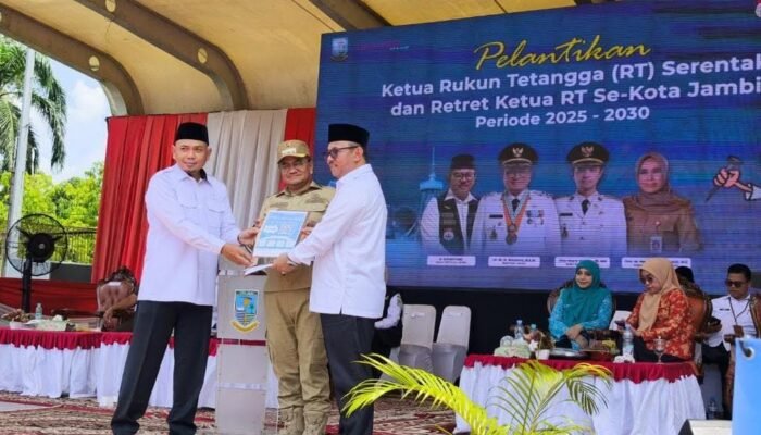 Kanwil Kemenkumham Jambi Luncurkan POS LADUA HAM untuk 1.650 Ketua RT se-Kota Jambi