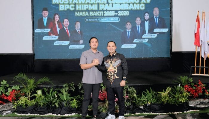 Peby Anggi Pratama Pimpin BPC HIPMI Palembang 2025–2028