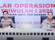 Polda Jambi Gelar Operasional TW I 2025, Kapolda Soroti Premanisme dan Konflik Sosial