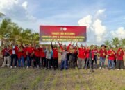 Wakil Rektor I Fakultas Hukum UNTAN Apresiasi Tanam Padi Bersama di Lokasi TMMD Reguler ke-124