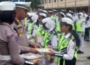 Komitmen Bina Generasi Muda, Satlantas Polres Fakfak Berikan Penghargaan Kepada Anggota PKS