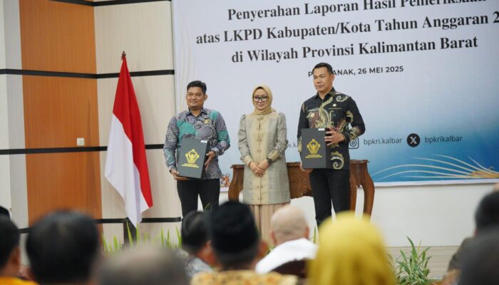 Pemkab Kapuas Hulu Raih Opini WTP 8 Kali Beruntun dari BPK RI