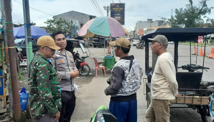 Sat Binmas Polres Empat Lawang Sosialisasi Cegah Premanisme pada Pengemudi Angkot dan Ojek