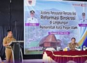 Tren Indeks Capaian Reformasi Birokrasi Pemkot Pagar Alam Naik