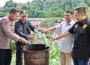 Polres Fakfak Musnahkan Miras Lokal Jenis Sopi