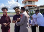 Kapolda Papua Barat Hadiri Penjemputan Kunker Komisi IX DPR RI