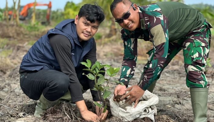TMMD Mempawah ke – 124 dan PT BAI Berkolaborasi Tanam Jambu Kristal