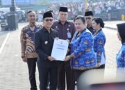 Tepati Janji Ratu Dewa Lantik 3932 ASN Kota Palembang