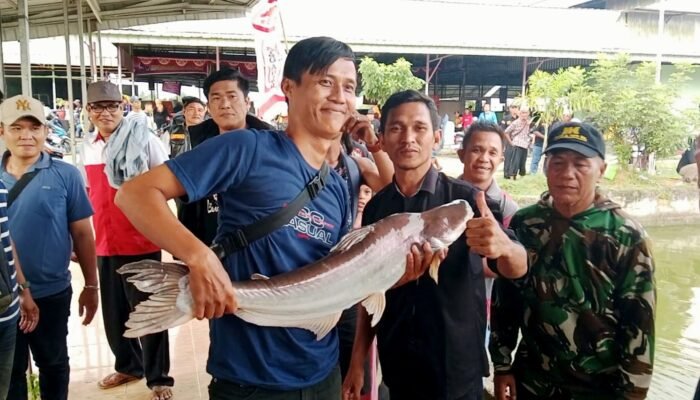 Penghobi Mancing Antusias Ikuti Lomba Yang Digelar Ormas HSB